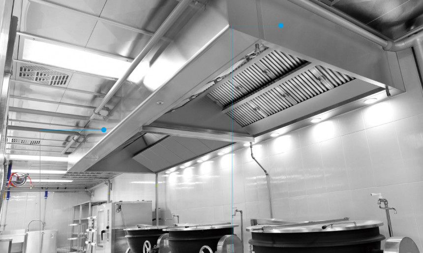 국솥지역 배기유니트 설치사진