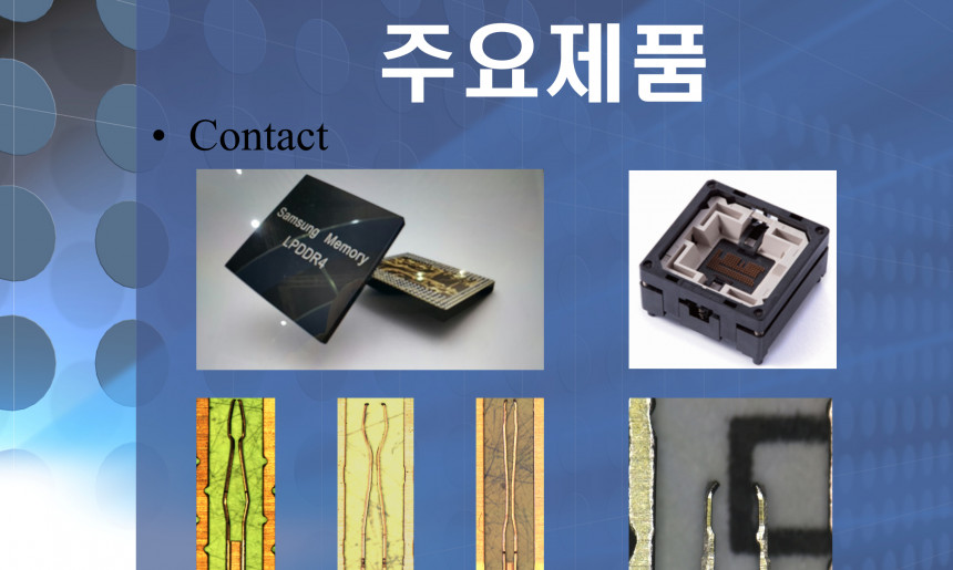 주요제품