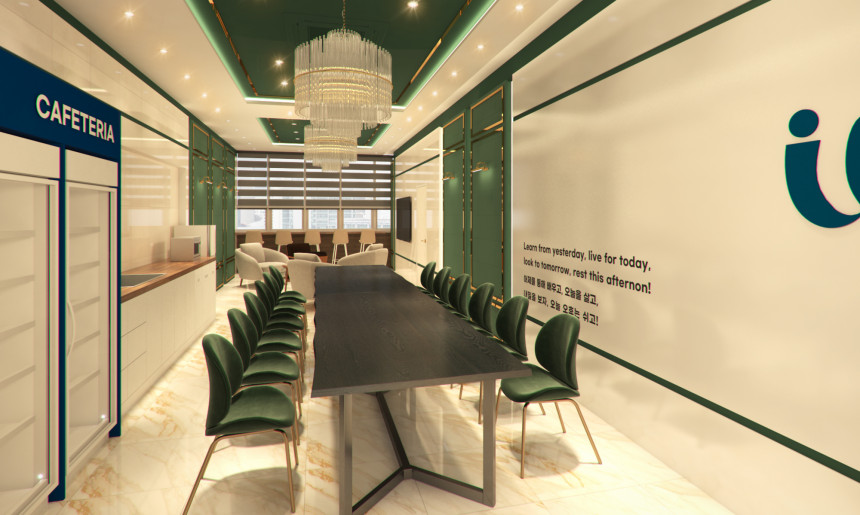 카페테리아 내부~