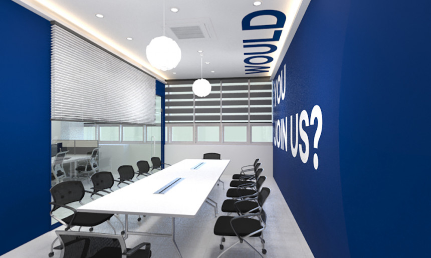 대회의실에서 회의!