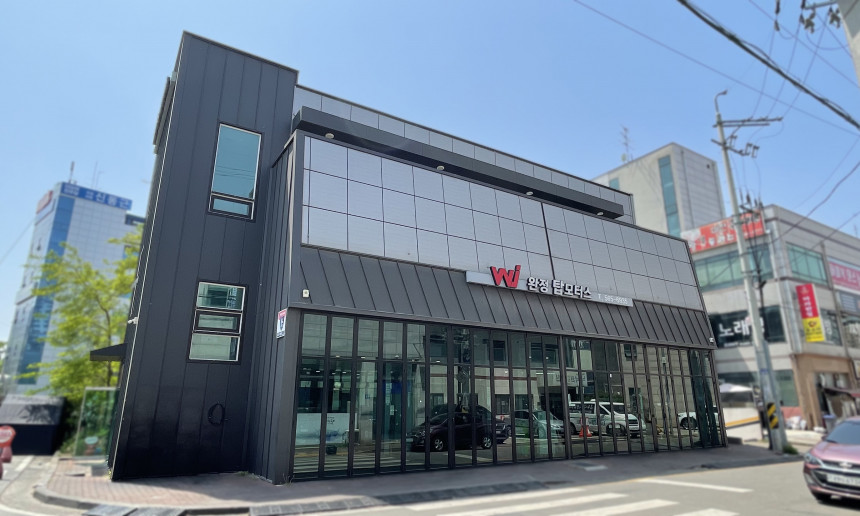 ㈜완정탑모터스 본사 전경