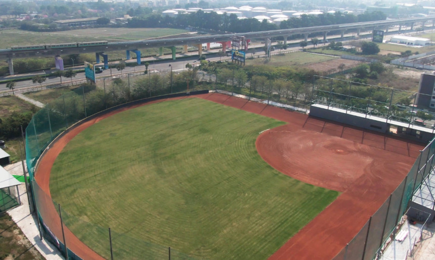 대만가오슝시국경칭푸야구장