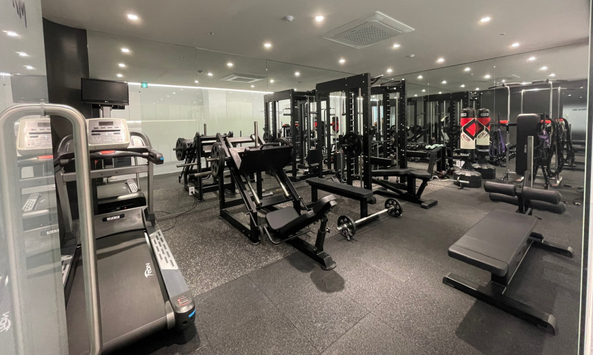 본사 체력단련실