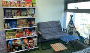 무제한 간식제공 