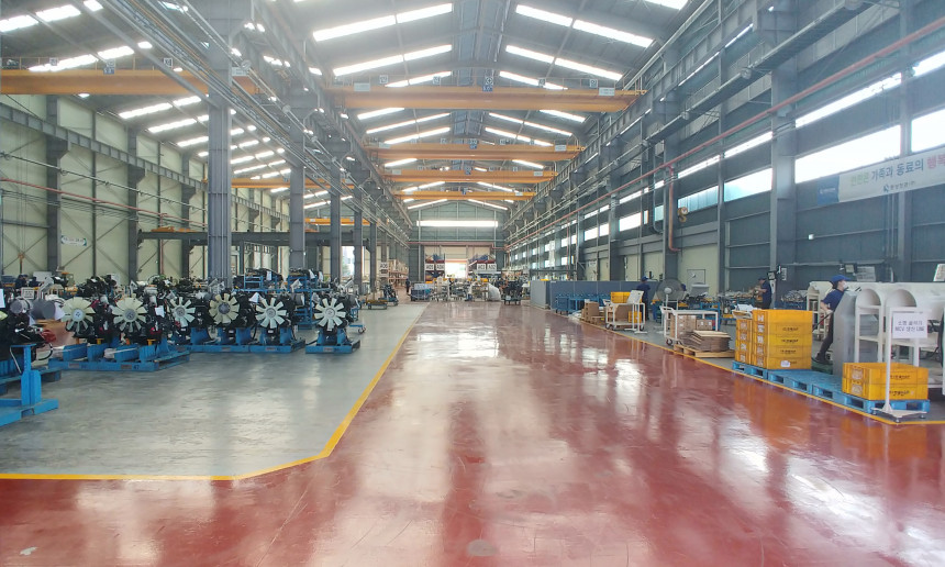 울산공장 공장 내부