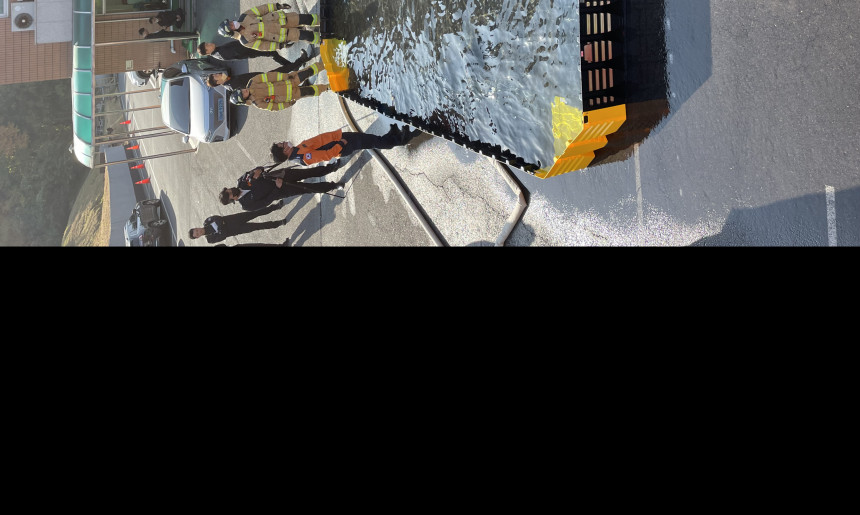 전기차 화재진압 침수조