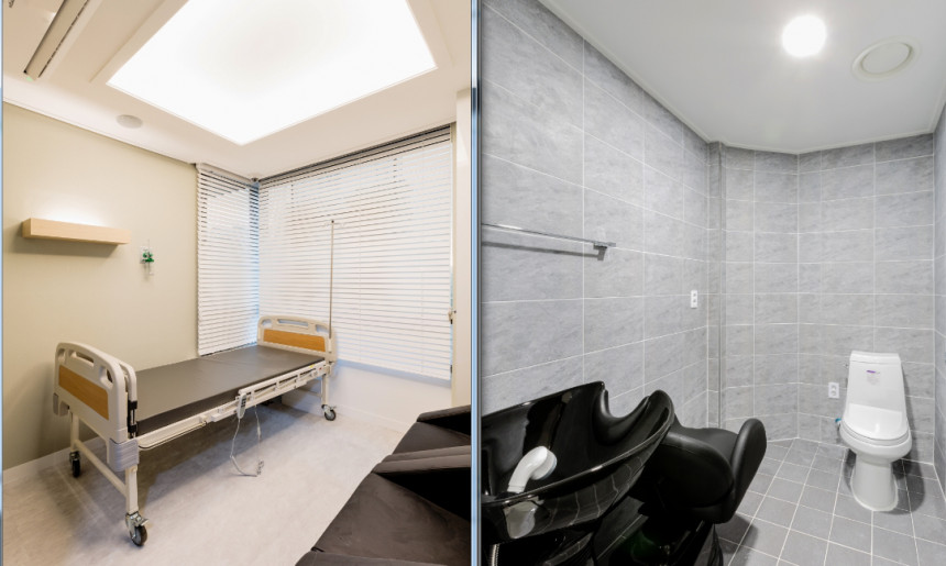 회복실 및 화장실