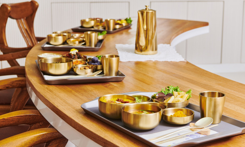 어르신 식사 사진