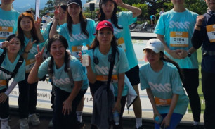 다같이 트레일러닝대회 참석