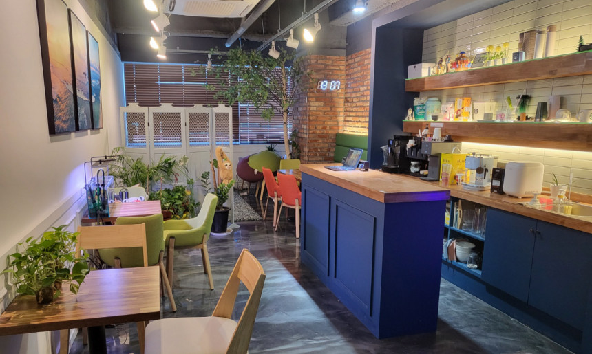 사무실 카페테리아