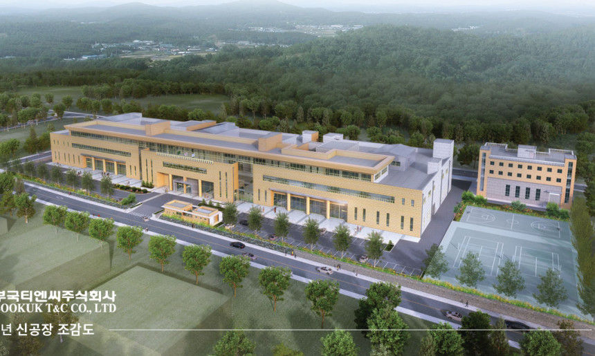 부국티엔씨(주) 신공장 조감