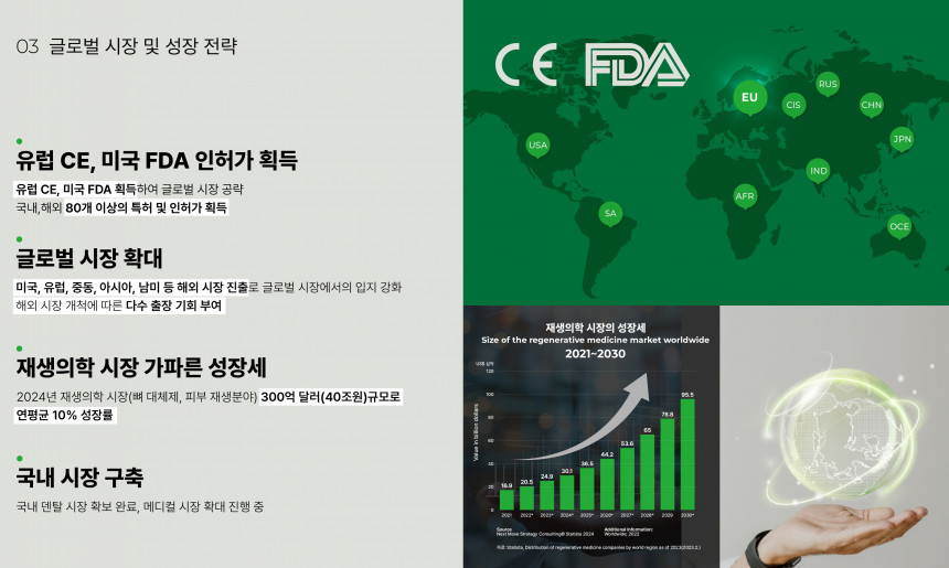 글로벌 시장 및 성장 전략