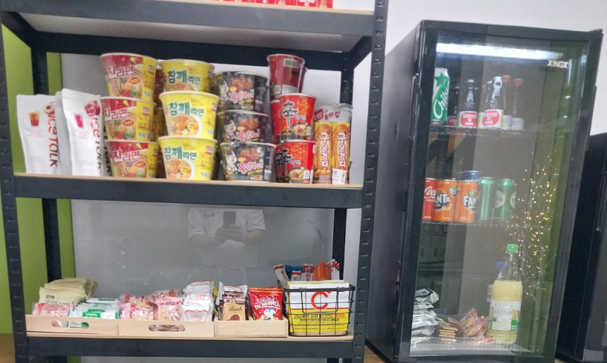 (주)스마일모아 탕비실