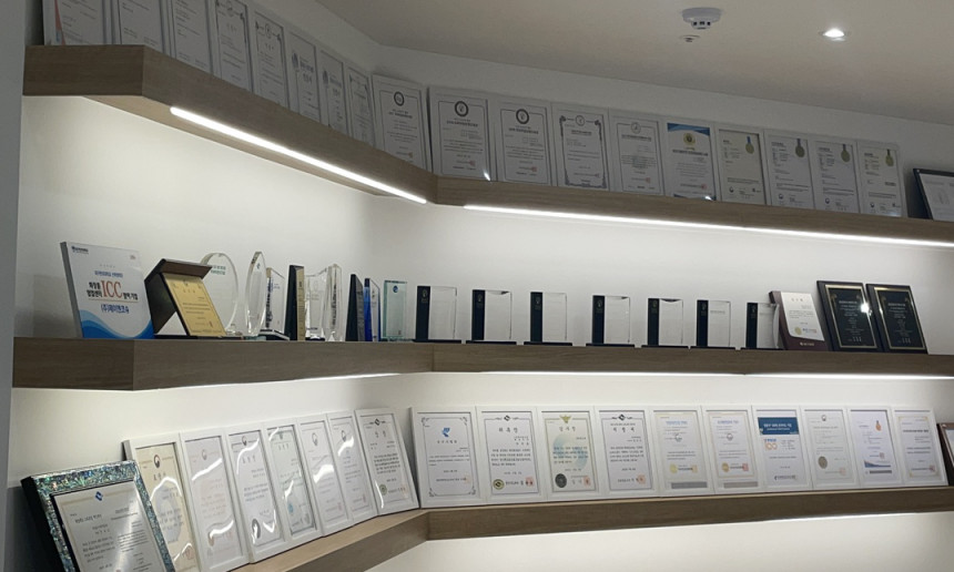 회사 소개 공간