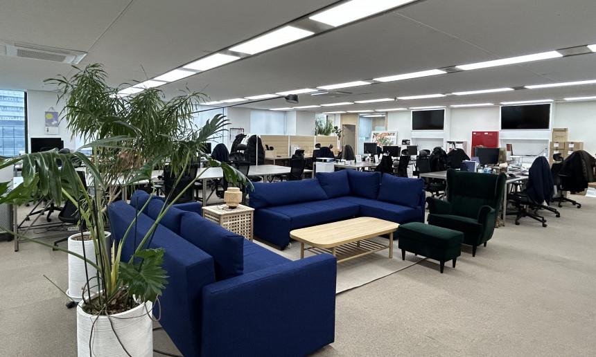 사무실 내부 전경 