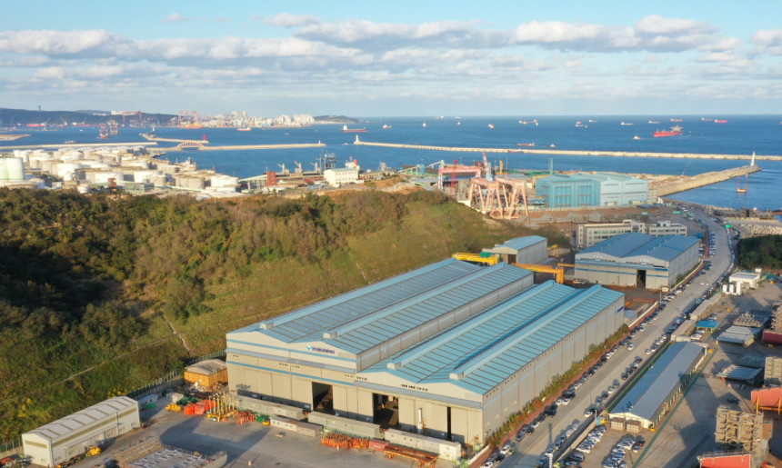 영광 회사 전경(본사 온산)