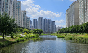 백그라운드 사무실 주변환경