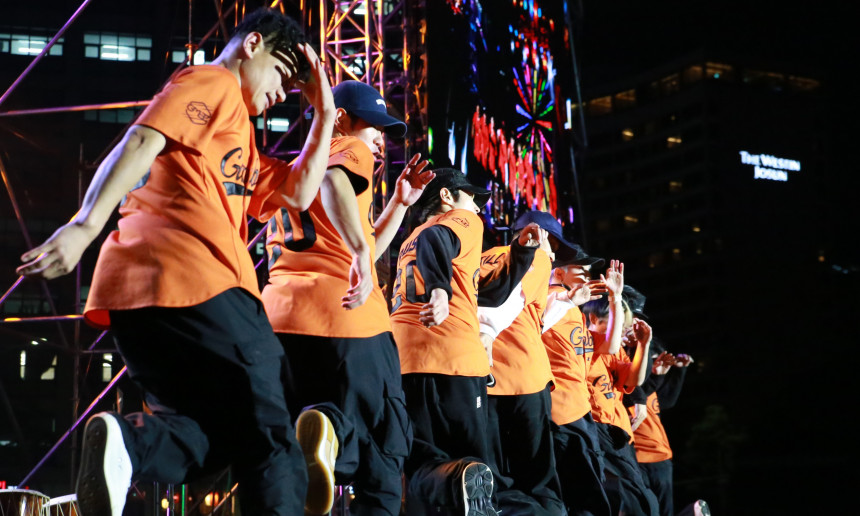 갬블러크루 축하공연