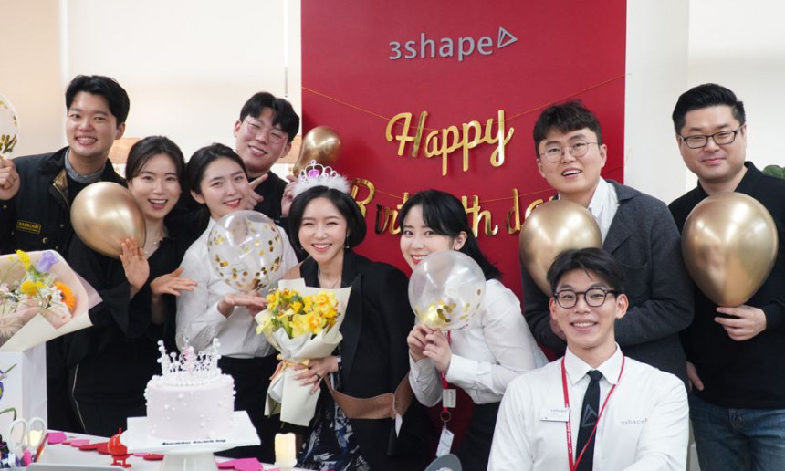 3Shape 생일파티